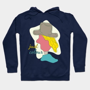 Man In Color Hoodie